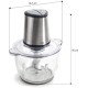 Електрически чопър с 4 остриета, инокс/стъкло, 2 скорости, 220-240V, 50/60Hz, 300W, 1,2л, 18,7x16x25см, 1,6кг, QUARTZ – Lacor