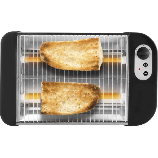 Електрически тостер, 220-240V, 50/60Hz, 600W, 360°C, 36x21x6,5см, 1кг, BASIC - Lacor