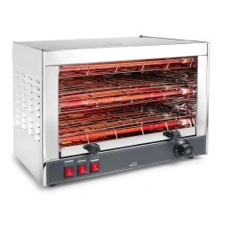 Електрически хоризонтален тостер, двоен, 220-240V, 50/60Hz, 3150W, 9 лампи, 50x25x38см, 9,2кг – Lacor
