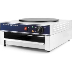 Електрически уред за приготвяне на палачинки / катми, 220-240V, 50/60Hz, 3000W, 50°C - 250°C, ф35см, 45x49x22,5см, 23кг – Lacor