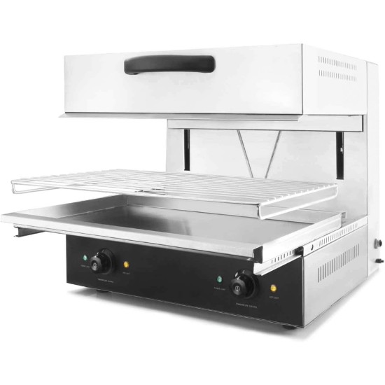 Професионален електрически грил / скара, 220-240V, 50/60Hz, 4000W, 50°C - 300°C, 60x45x50см, 49кг – Lacor