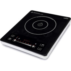 Електрически керамичен плот / котлон, 220-240V, 50/60Hz, 2000W, 60°C - 600°C (8 нива), 0 - 240мин, ф10/20см, 39x32x5,5см, 2,6кг, ENERGY – Lacor