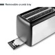 Електрически тостер с два слота и 7 нива на препичане, 220-240V, 50/60Hz, 1500W, 39x15,2x20,5см, 2,4кг, LONG - Lacor