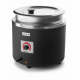 Отоплител за супа INOX 18/10, 220-240V, 50/60HZ, 800W, 30-90°C, 11л., ф33x32см - Lacor