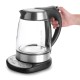 Електрическа стъклена кана, 220-240V, 50/60Hz, 2200W, 50 - 95°C, 1,7л, 23x23x32см, 1,9кг – Lacor