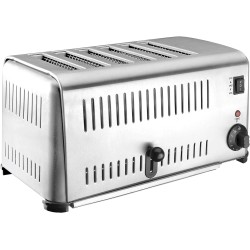 Електрически тостер с 6 слота, 220-240V, 50/60Hz, 2500W, 42x26x22см, 3,9кг - Lacor