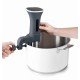 Електрически уред за нискотемпературно готвене / Sous Vide (су вид), 220-240V; 50/60Hz, 1200W, 20-90 °C (1 °C), 15л max, 10x37см, антацит, GOURMET - Lacor