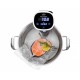 Електрически уред за нискотемпературно готвене / Sous Vide (су вид), 220-240V; 50/60Hz, 1200W, 20-90 °C (1 °C), 15л max, 10x37см, бял, GOURMET - Lacor