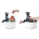 Електрически уред за нискотемпературно готвене / Sous Vide (су вид), 220-240V; 50/60Hz, 1200W, 20-90 °C (1 °C), 15л max, 10x37см, бял, GOURMET - Lacor