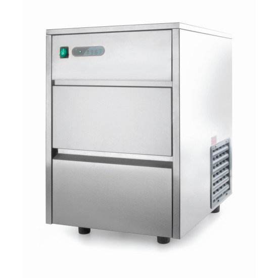 Иноксов ледогенератор PRO, 170W, 220-240V, 50Hz, 4кг. капацитет, до 20кг/24ч., 38х48х59см, 27кг. - Lacor