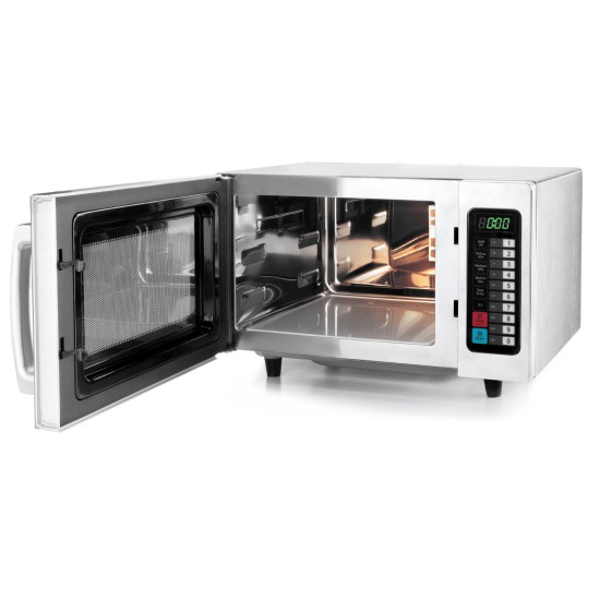 Професионална микровълнова фурна, 18/10, 220-240V, 50Hz, 1000W, 25л, 51x43x31см, 14,6кг – Lacor