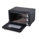 Електрическа фурна, 220-240V, 50/60Hz, 1650W, 70°C - 230°C, таймер: от 0 до 120мин,  28л, 48x30x40см, черна – Lacor