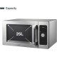 Микровълнова фурна, 220-240V, 50/60Hz, 1550W/1000W, 25л, 51x43x31см, 14,7кг, TEMPO – Lacor
