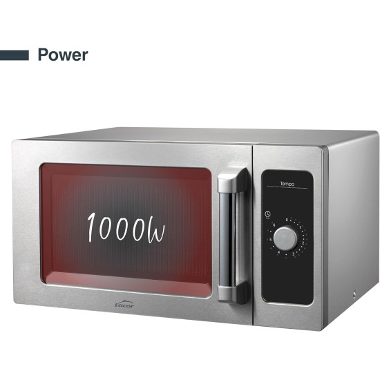 Микровълнова фурна, 220-240V, 50/60Hz, 1550W/1000W, 25л, 51x43x31см, 14,7кг, TEMPO – Lacor