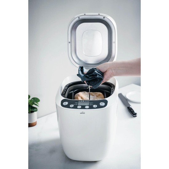Хлебопекарна 220-240V, 50/60Hz, 550W, 1л, 12 програми, отложен старт до 13 часа, 36x24,5x28см, 4,50кг - Lacor