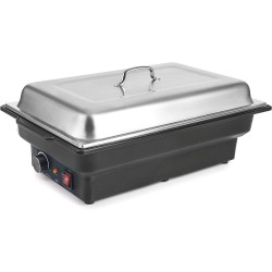 Електрическо Бен Мари, GN 1/1, h65мм, 220-240V, 50-60Hz, 900W, 8,50л, 85°C (+/-10°C), 55x34,5x25см, 3,9кг – Lacor