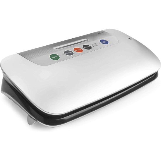 Електричеси уред за вакуумиране на храна, 220-240V, 50/60Hz, 120W, 0,6 - 0,8 bar, 12л/мин, 43,5x21x10см, 2,05кг, MAXI - Lacor