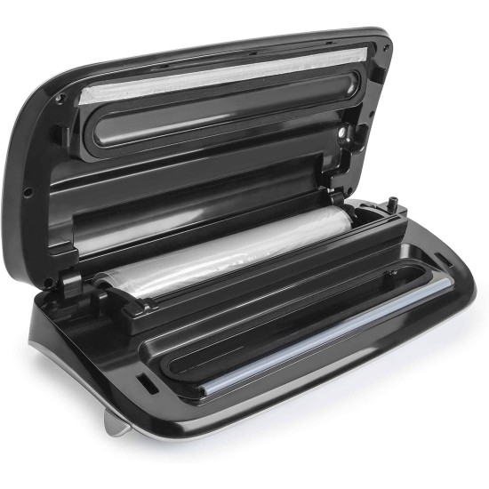 Електричеси уред за вакуумиране на храна, 220-240V, 50/60Hz, 120W, 0,6 - 0,8 bar, 12л/мин, 43,5x21x10см, 2,05кг, MAXI - Lacor