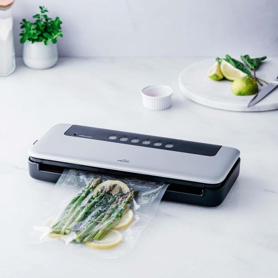 Електричеси уред за вакуумиране на храна, 220-240V, 50Hz, 120W, 0,8 bar, 4,3л/мин, 37,8x17x5,8см, 1,45kg, AUTOPRO - Lacor