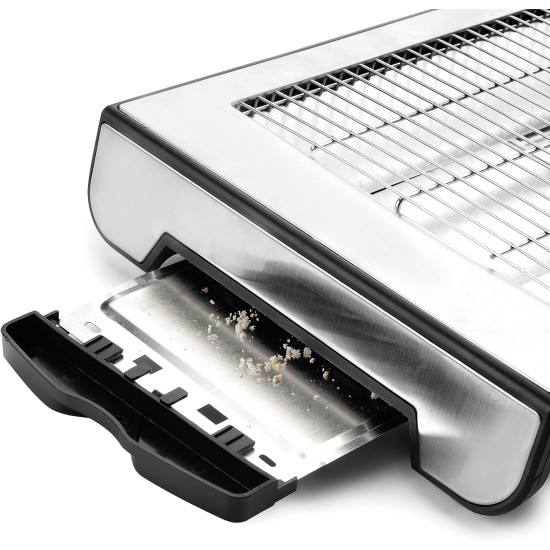 Електрически тостер, 220-240V, 50/60Hz, 600W, 360°C, 42x30x9см, 1кг, EASY - Lacor
