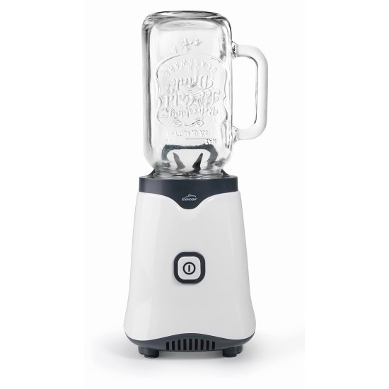 Електрически блендер със стъклена кана MIX & GO, 500мл, 350W, 220-240 V; 50/60 Hz, ф12x31см, 1,5кг - Lacor
