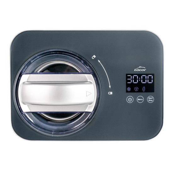 Електрическа машина за приготвяне на сладолед, 100W, 1л, 31,5x23,5x21см, Icy – Lacor