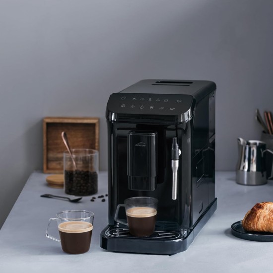 Електрическа автоматична кафемашина, 1350W, 1,5л, 180гр, 20 bar, 43x19x32см, Sabore – Lacor
