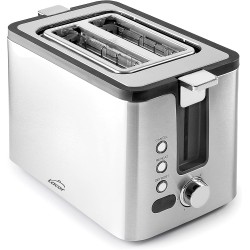 Електрически тостер с 2 слота, 220-240V, 50/60Hz, 800W, 29,3x17,7x19см, 1,65кг, SMART - Lacor