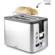 Електрически тостер с 2 слота, 220-240V, 50/60Hz, 800W, 29,3x17,7x19см, 1,65кг, SMART - Lacor