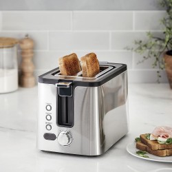 Електрически тостер с 2 слота, 220-240V, 50/60Hz, 800W, 29,3x17,7x19см, 1,65кг, SMART - Lacor