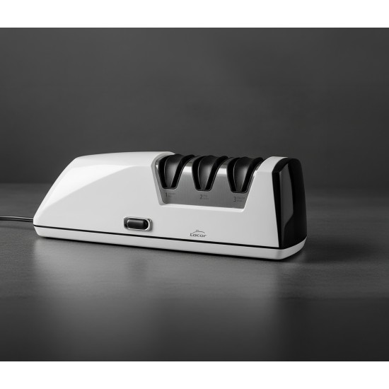 Електрическо точило за ножове, 3 степени, 29x9см, h8,5см, 18W, 3000 r,p,m,, TRIX – Lacor