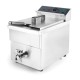 Електрически фритюрник с кранче за източване, 220-240V, 50Hz, 3500W, 60°C - 190°C, 8л, 29x56,7x41,5см, 12,6кг, INDUCCIÓN - Lacor