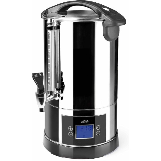 Електрически термо диспенсър за напитки, 220-240V, 50-60Hz, 1500W, 6л, 60°C - 100°C, 28x28x40см, 2кг – Lacor