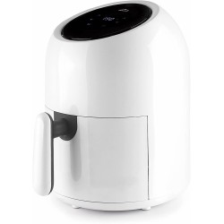 Уред за здравословно готвене / Air Fryer, 220-240V, 50/60Hz, 1000W, 40°C - 200°C, таймер: от 1 до 60мин, 3л, 34x25x33см, бял, VITALCOOK – Lacor