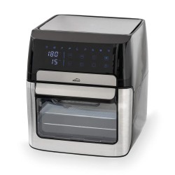 Уред за здравословно готвене / Air Fryer с 9 програми, 220-240V, 50/60Hz, 1700W, 40°C - 200°C, 1-60мин, 12л, 32,3x35,8x37,6см, 6,5кг, dAirePro - Lacor