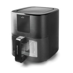 Уред за здравословно готвене / Air Fryer с 8 програми, 220-240V, 50/60Hz, 1700W, 40ºC - 200ºC, 1-60мин, 7л, 40,9x29,6x34,2см, 5,07кг, CrystalFry - Lacor