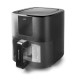 Уред за здравословно готвене / Air Fryer с 8 програми, 220-240V, 50/60Hz, 1700W, 40ºC - 200ºC, 1-60мин, 7л, 40,9x29,6x34,2см, 5,07кг, CrystalFry - Lacor