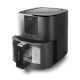 Уред за здравословно готвене / Air Fryer с 8 програми, 220-240V, 50/60Hz, 1700W, 40ºC - 200ºC, 1-60мин, 7л, 40,9x29,6x34,2см, 5,07кг, CrystalFry - Lacor