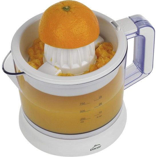 Електрическа цитрус преса, 220-240V, 50/60Hz, 40W, 750мл, 19x20,5см, ZITRUS - Lacor