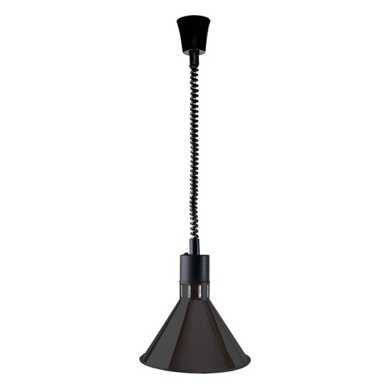 Отопляема лампа, черна, 220-240V, 50/60Hz, 275W, 27х27х35см, 1,6кг - Lacor