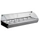 Електрическа топла витрина, 220-240V, 50Hz, 800W, 6 x GN 1/3, 30°C - 90°C, IPX4, 112,7x42x33,6см, 22кг, TÉRMICA – Lacor