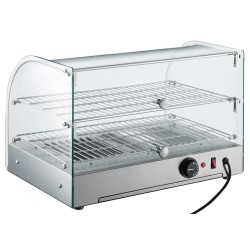 Електрическа топла витрина на 2 нива, 220-240V, 50Hz, 800W, 45л, 30ºC - 90°C, IPX4, 55,4x37,6x37,6см, 14,4кг, TÉRMICA – Lacor