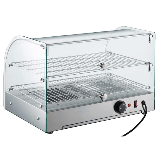 Електрическа топла витрина на 2 нива, 220-240V, 50Hz, 800W, 45л, 30ºC - 90°C, IPX4, 55,4x37,6x37,6см, 14,4кг, TÉRMICA – Lacor