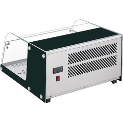 Електрическа хладилна витрина, 220-240V, 50Hz, 105W, 40л, 2°C - 12°C, R600a, 68x57,5x33,5см, 25кг, REFRIGERADA – Lacor