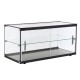 Витрина, инокс/стъкло, правоъгълна, 90л, 83x36,5xh36,5см, BLACK - Lacor