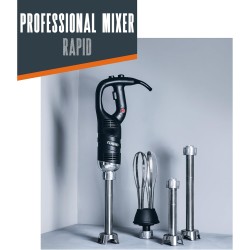 Електрически професионален пасатор, 18/10, 650W, 8000-18000 r.p.m., 80л, RAPID - Lacor