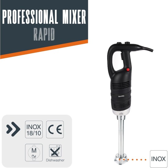Електрически професионален пасатор, 18/10, 850W, 8000-18000 r.p.m., 100л, RAPID - Lacor
