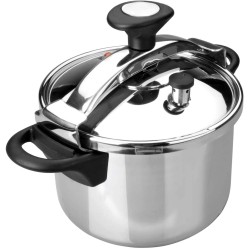 Иноксова тенджера под налягане Classic ф24см h23см 10л - Lacor