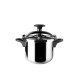 Иноксова тенджера под налягане, ф22см, 11,5см, 4л, GENIUS, GARINOX - Lacor