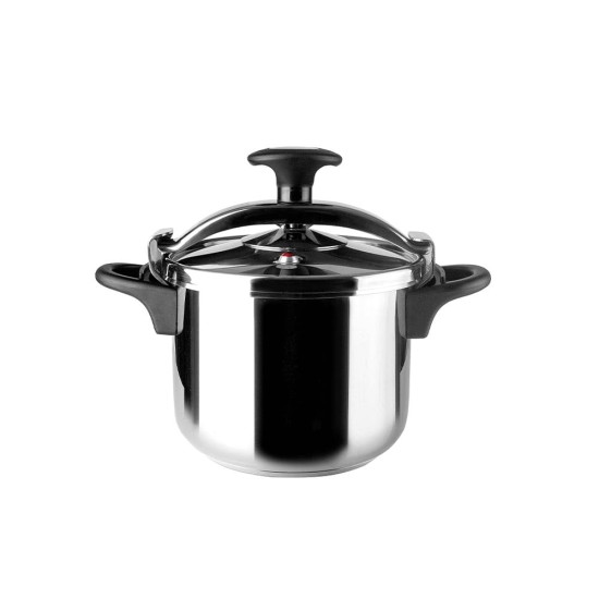 Иноксова тенджера под налягане, ф22см, 17см, 6л, GENIUS, GARINOX – Lacor